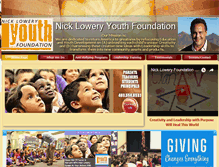 Tablet Screenshot of nicklowery.org